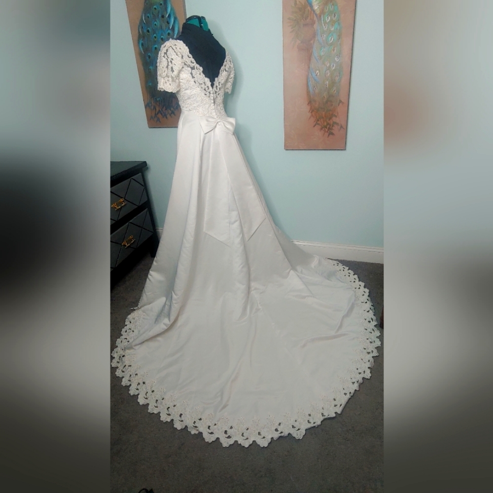 Bridal Gown with Bow